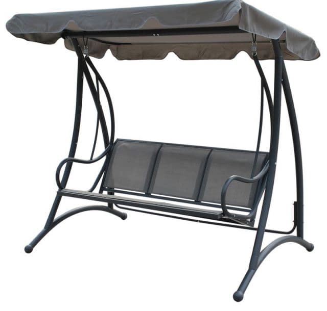 Kinekus Hojdačka záhr. LENOX, nosnosť 250 kg, 194x119x170 cm, PE 160 g/m2