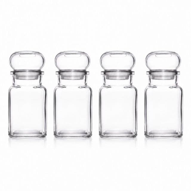 Kinekus Korenička sklenená, 150 ml, číra, 4ks