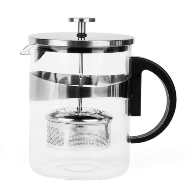 Kinekus Kanvica na kávu a čaj 1200ml sitko-piest, nerez FRENCH PRESS