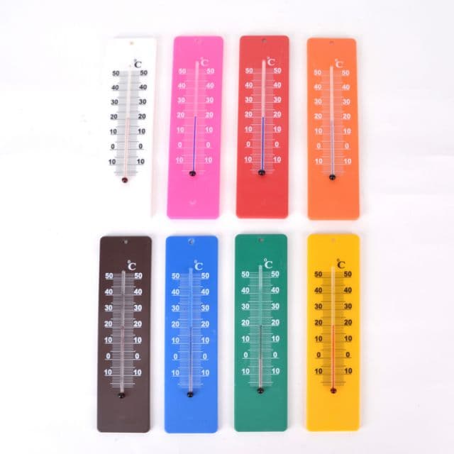 Teplomer izbový UH 22,5 cm závesný mix farieb WW