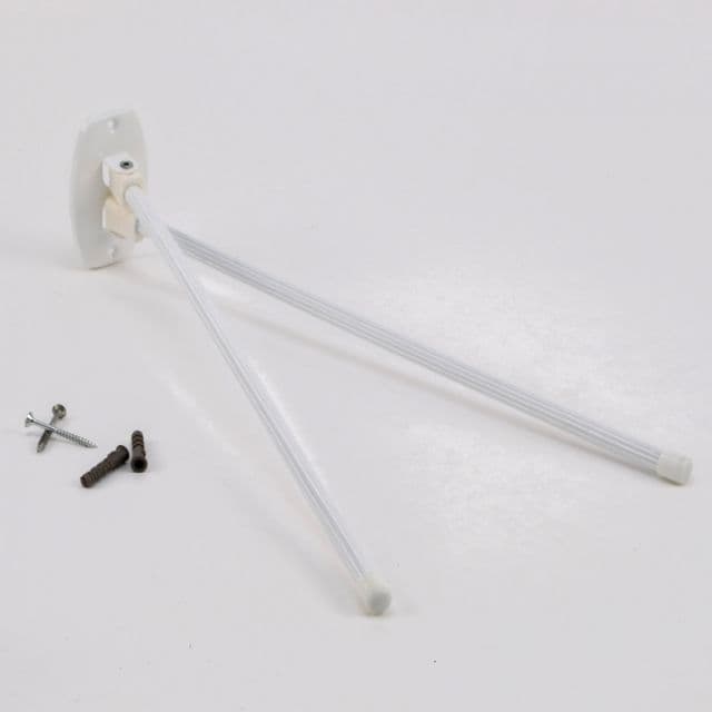 Kinekus Vešiak na uterák 2 ramenný 50cm BIELY 36680