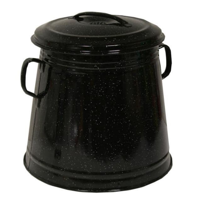 Kinekus Nádoba na masť 20L, smaltovaná