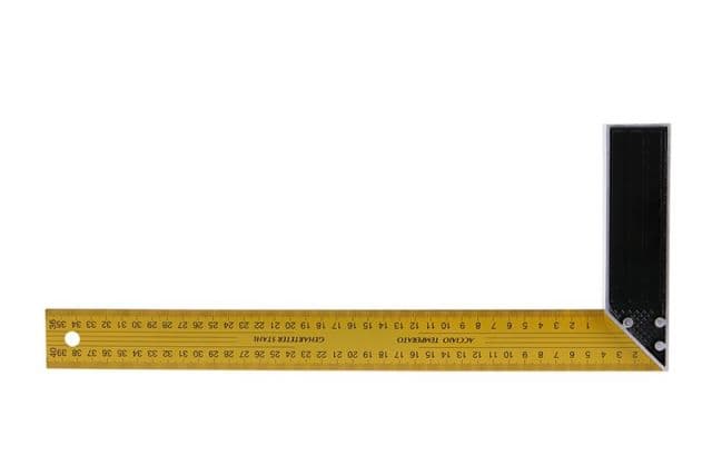Kinekus Uholník stolársky, tesársky, dĺžka 400mm, žltý