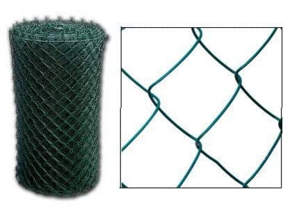 Kinekus Pletivo štvorhranné, ohradové, PVC, 125cm/15m, oko 55x55mm