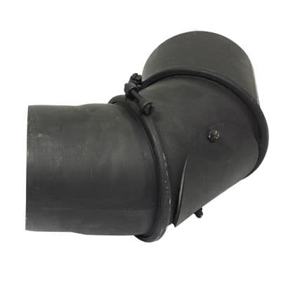 Kinekus Dymové koleno 130mm, 90°, 2mm, nastaviteľné