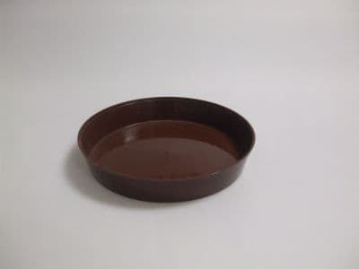 Kinekus Miska pod kvetináč plastová, priemer 16cm hnedá K33