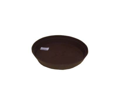 Kinekus Miska pod kvetináč plastová, priemer 23,5cm, hnedá, K42