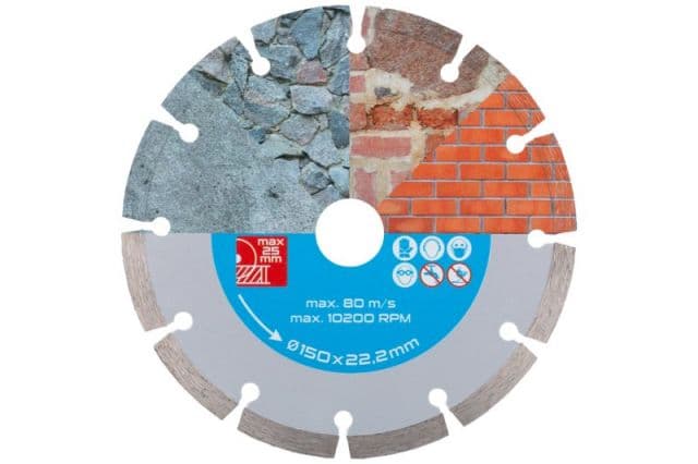 Kinekus Kotúč diamantový priemer 150x22mm, SEGMENT