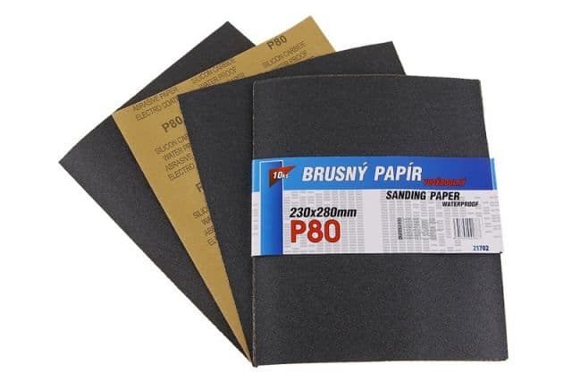 Kinekus Papier brúsny 230x280mm / 80, sada 10ks