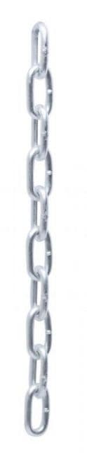 reťaz hospodárska 3x16mm / 60m krátka D1 DIN 5685 A Zn