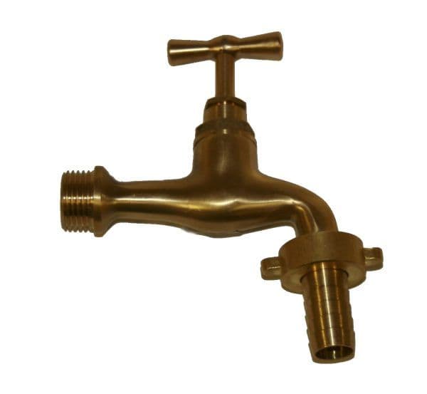 Kinekus Ventil záhradný, 1/2"+3/4", mosadzný