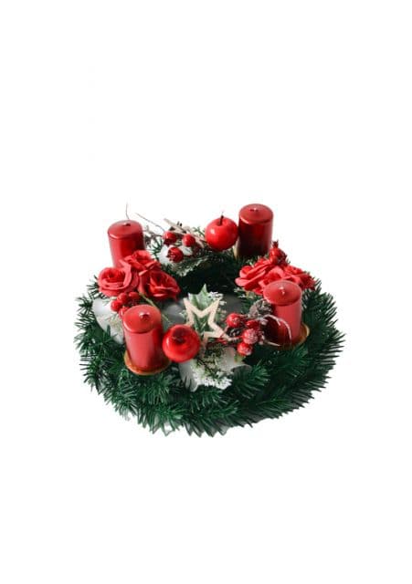 Kinekus Adventný veniec, mix dekorov