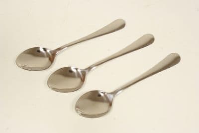 Kinekus Lyžica jedálenská, kovová, dĺžka 19,5cm, sada 3ks, KLASIK