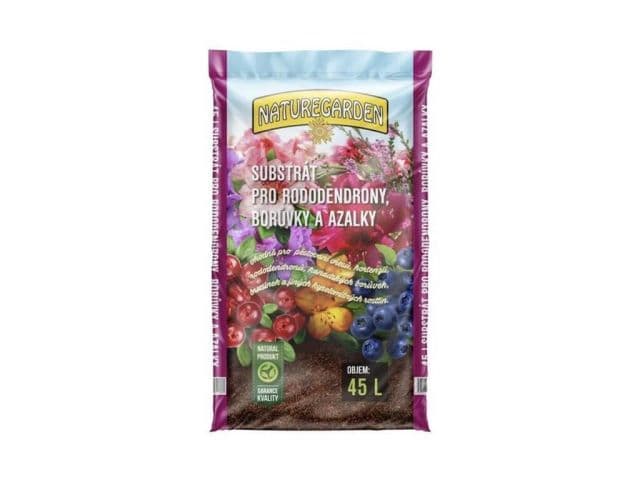 Kinekus Substrát pre rododendrony (azalky a čučoriedky) 45l NATUREGARDEN KLC