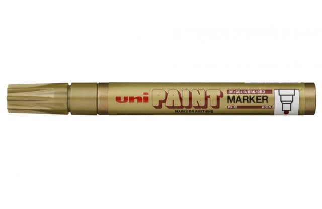 Kinekus Popisovač zlatý UNI PX-20 lakový