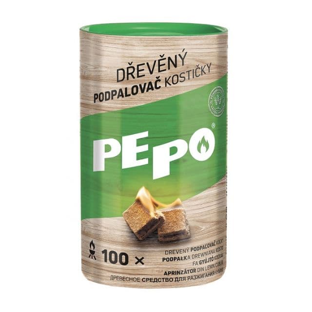 Kinekus Podpaľovač pevný 100 ks PEPO, valec