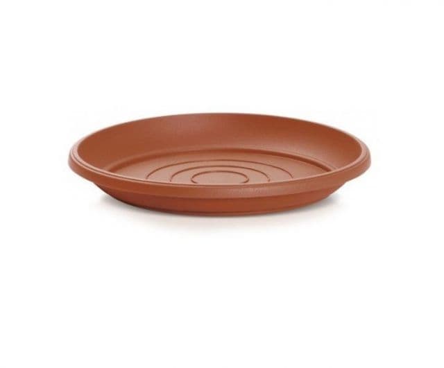 Kinekus Miska pod kvetináč plastová, priemer 11cm, NOVA terakota K10
