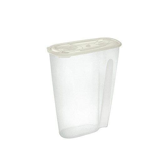 Kinekus Dóza na sypké potraviny, plastová, 3L, 21,5x10,7x25,7cm "Nuvola" TONTARELLI
