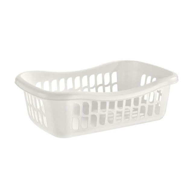 Kinekus Košík úložný plastový 3L, 28,5x20,5x9,5cm, biely BRIO TONTARELLI