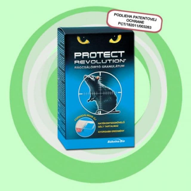 Kinekus Návnada granule s gélom na potkany 150g PROTECT REVOLUTION bromadiolón