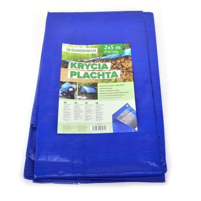 GARDENKUS Plachta krycia 2x5 m P10/140g PE GARDENKUS KLC
