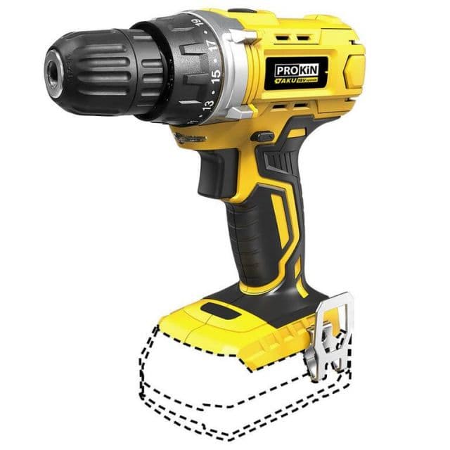 PROKIN Uťahovačka - skrutkovač CD-L0118, AKU, 18V, SYSTEM PROKIN