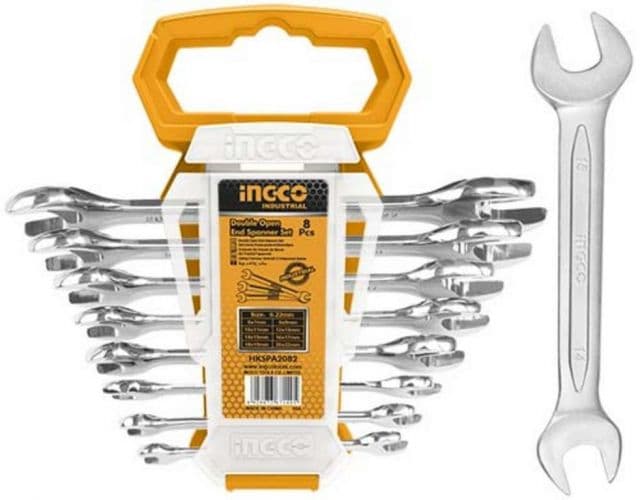 INGCO Kľuč vidlicový sada 8ks 6-22mm INGCO Industrial