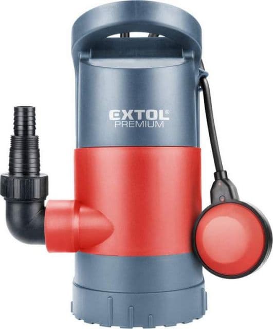 EXTOL PREMIUM Kalové čerpadlo 3 v 1, príkon 900 W, max. prepravný objem 13000 l/hod.