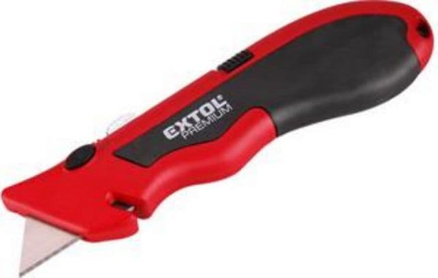 EXTOL PREMIUM Nôž univerzálny zasúvací 19mm, 5britov