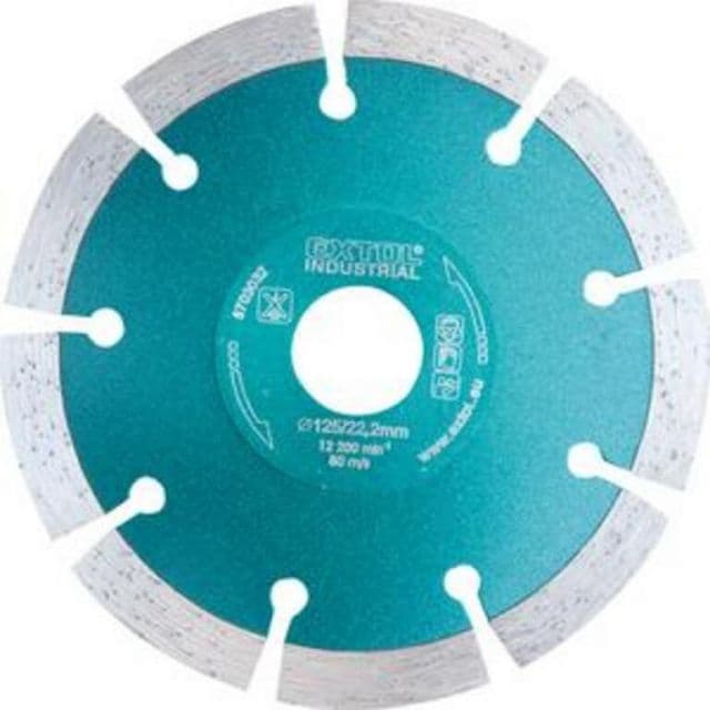 EXTOL INDUSTRIAL Kotúč rezný diam. 125x22,2mm suché rezanie
