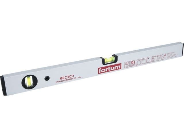 FORTUM Vodováha hliníková, 2 libely, 600mm