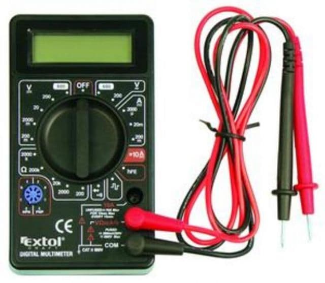 Extol Craft Multimeter digitálny (U,I,R)