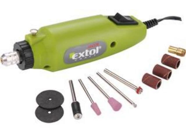 EXTOL CRAFT Brúska priama mini s transformat. 12V 12000ot/min