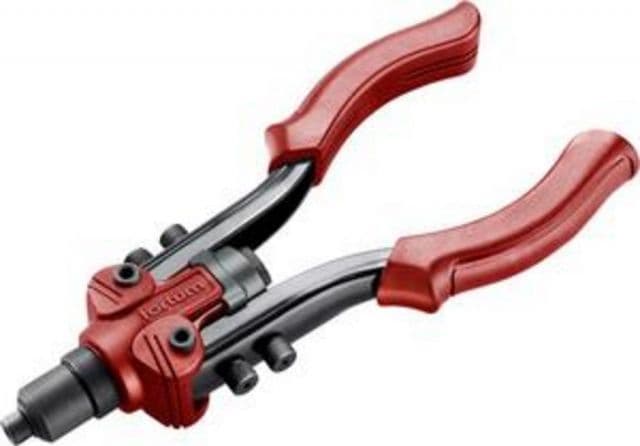FORTUM Kliešte nitovacie priame 260mm, nity 2,4-6,4mm