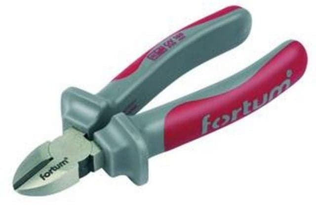 FORTUM Kliešte štikacie bočné, 180mm