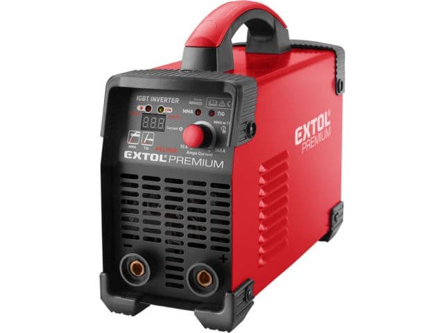 EXTOL PREMIUM Zvárací invertor 10-200A, príkon 6,8kW, 70V, MMA a TIG