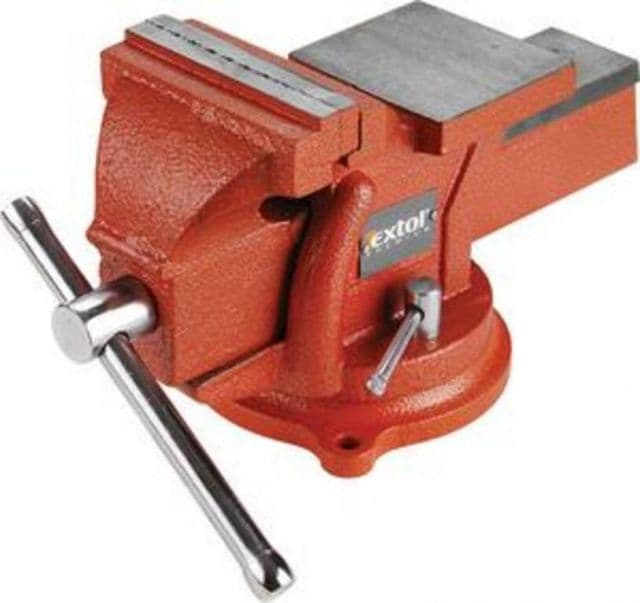 EXTOL PREMIUM Zverák otočný 150mm s kovadlinou