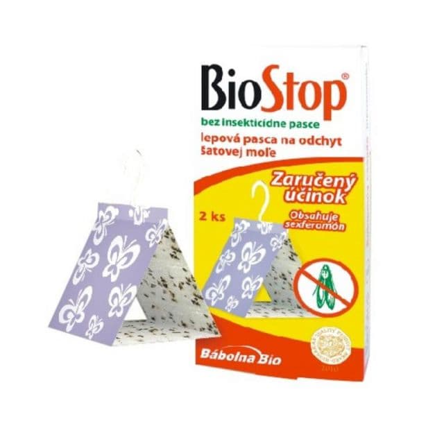 Kinekus Lapač - lepová pasca na šatové mole 2ks/bal BIOSTOP KLC