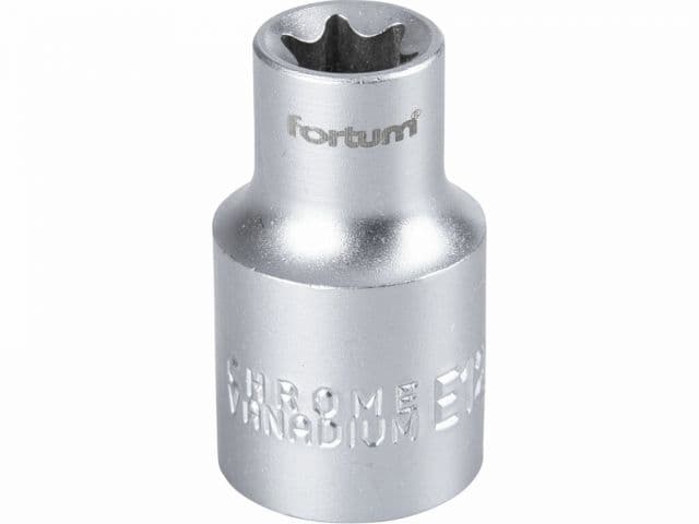 FORTUM Hlavica nastrcna 1/2" vnutorny torx E12