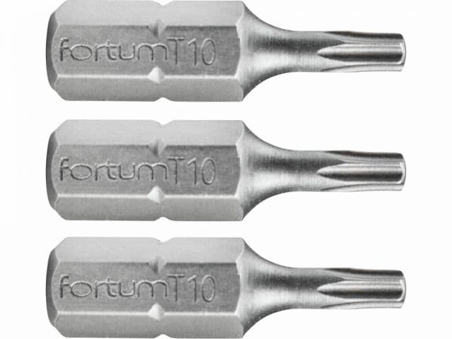 FORTUM Bity TORX TX10x25mm, 3ks, S2