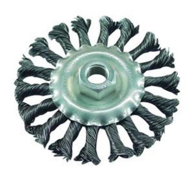 EXTOL CRAFT Kartáč radialny vrkočový 100mm, M14x2 S0,5 LION