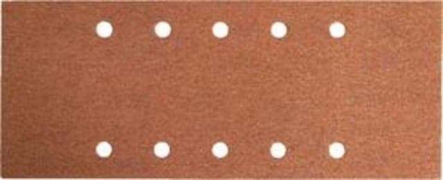 EXTOL PREMIUM Papier brúsny 115x280mm 10ks P80 10 otvorov