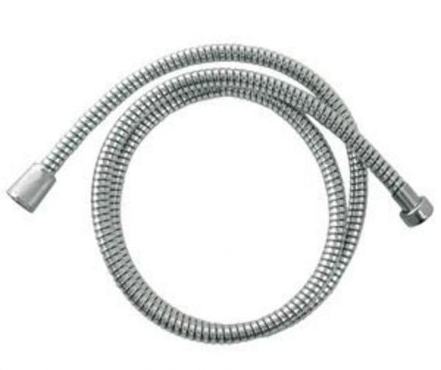 Kinekus Hadica sprchová 1,5m čierno - strieb. PVC