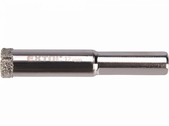 EXTOL PREMIUM Vrták korunkový diamantový, 12mm