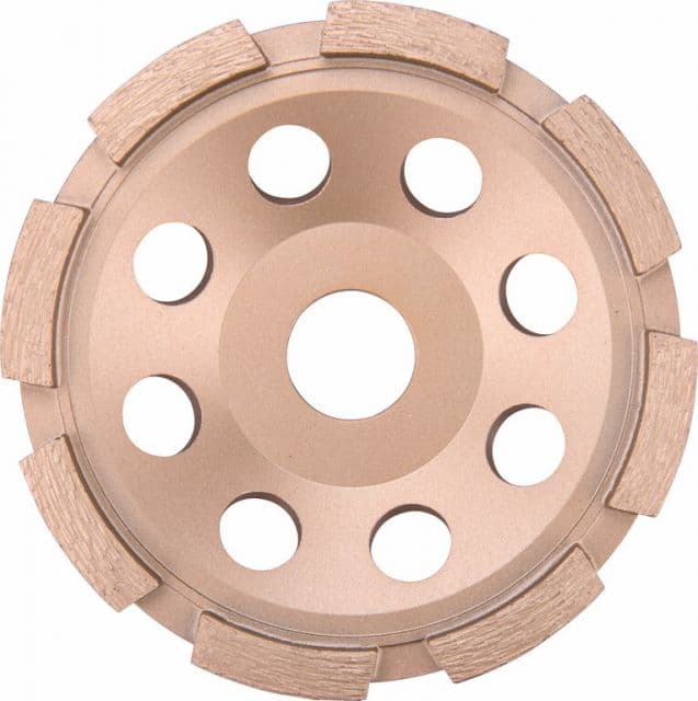 EXTOL INDUSTRIAL Kotúč brúsny diamantový, 115mm, pozdĺžne lamely