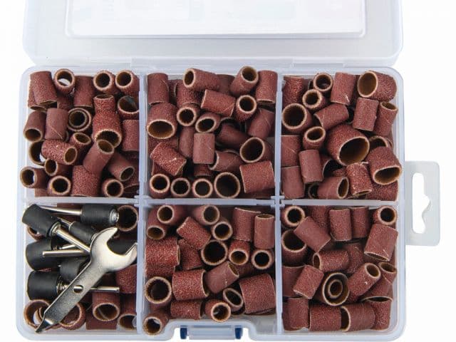EXTOL PREMIUM Valce brúsne na priamu brúsku, 350ks, 6,35-9,5-12,7mm