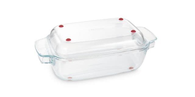 TESCOMA Pekáč s poklopom GrandCHEF 34x19 cm, sklenený