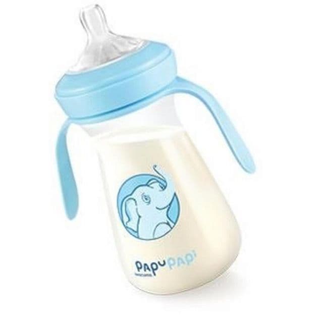Kinekus Fľaša PAPU PAPI 250 ml, modrá