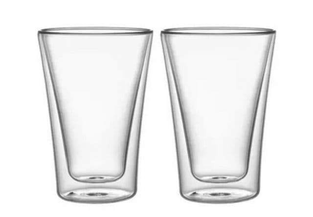 Kinekus Poháre dvojstenné myDRINK, 330 ml, sada 2 ks
