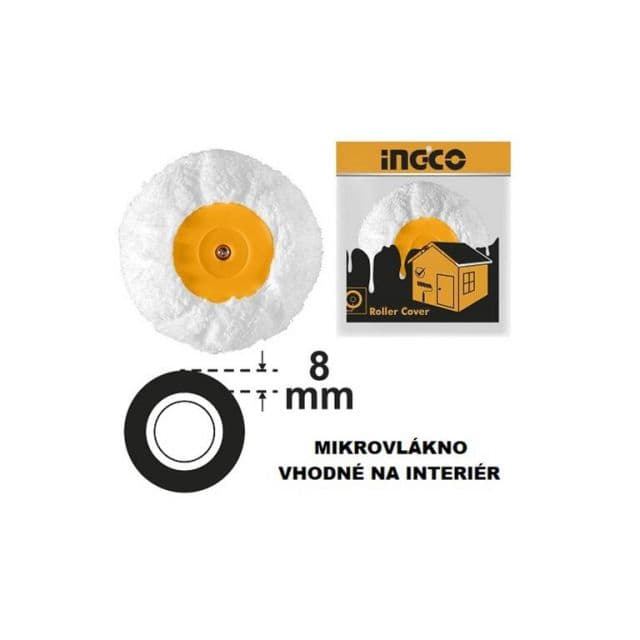 Kinekus Valček maliarsky rohový náhradný 50mm INGCO